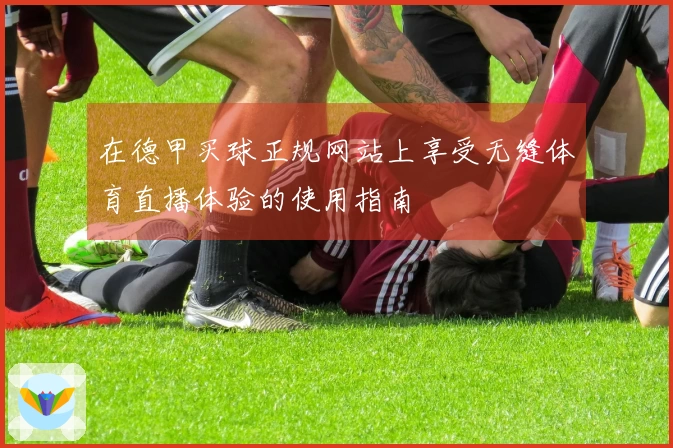 在德甲买球正规网站上享受无缝体育直播体验的使用指南