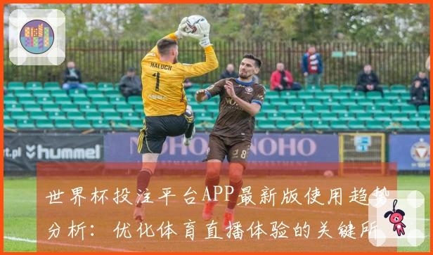 世界杯投注平台APP最新版使用趋势分析：优化体育直播体验的关键所在