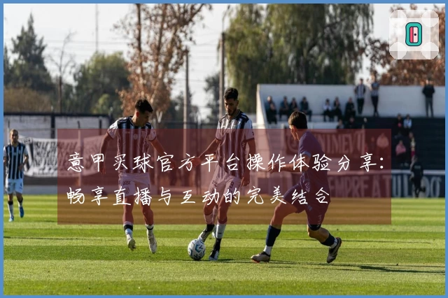 意甲买球官方平台操作体验分享：畅享直播与互动的完美结合